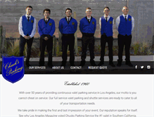 Tablet Screenshot of chucksparking.com